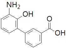 3'-氨基-2'-羥基聯苯-3-羧酸